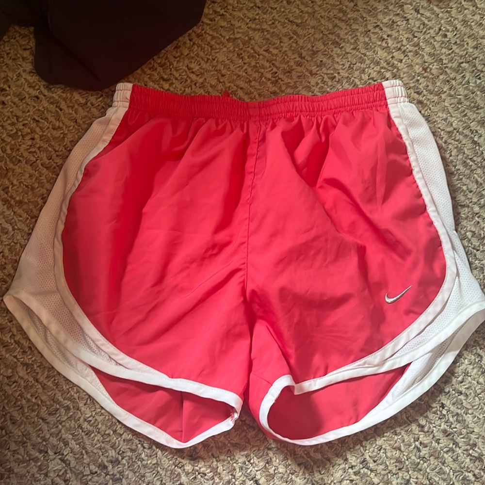 Pink Nike shorts